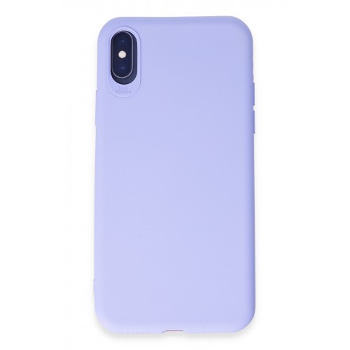 Newface iPhone X Kılıf First Silikon - Lila Newface iPhone X Kılıf First Silikon - Lila