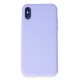 Newface iPhone X Kılıf First Silikon - Lila Newface iPhone X Kılıf First Silikon - Lila