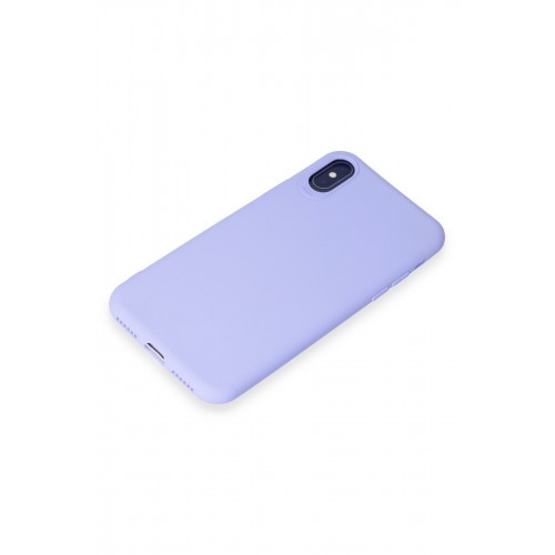Newface iPhone X Kılıf First Silikon - Lila Newface iPhone X Kılıf First Silikon - Lila