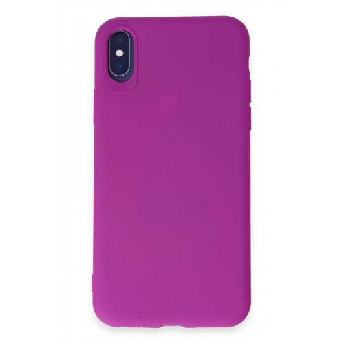 Newface iPhone X Kılıf First Silikon - Mor Newface iPhone X Kılıf First Silikon - Mor