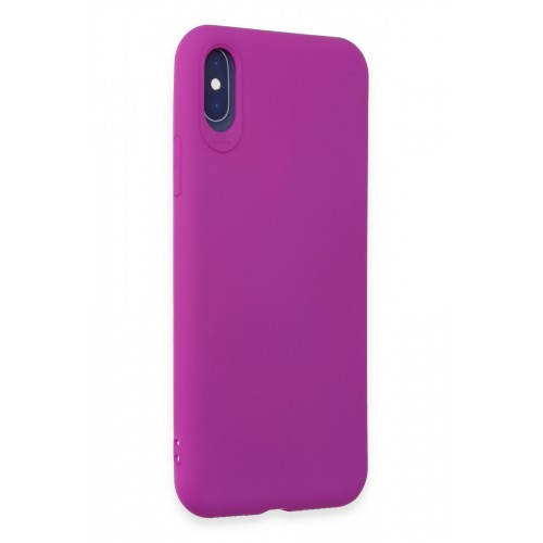 Newface iPhone X Kılıf First Silikon - Mor Newface iPhone X Kılıf First Silikon - Mor