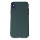 Newface iPhone X Kılıf First Silikon - Koyu Yeşil Newface iPhone X Kılıf First Silikon - Koyu Yeşil