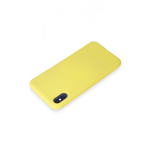 Newface iPhone X Kılıf First Silikon - Sarı Newface iPhone X Kılıf First Silikon - Sarı