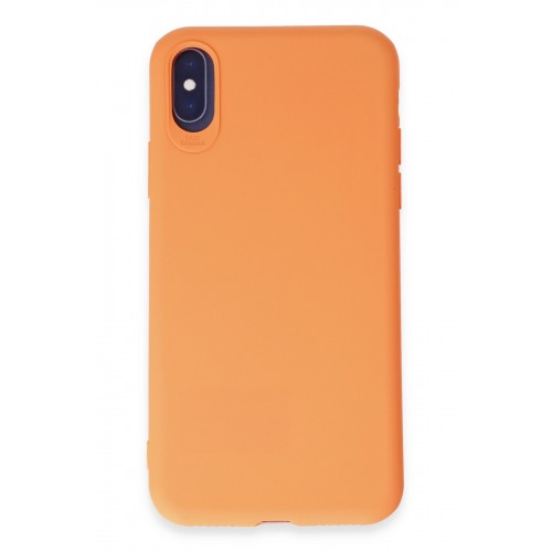 Newface iPhone X Kılıf First Silikon - Turuncu Newface iPhone X Kılıf First Silikon - Turuncu