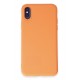 Newface iPhone X Kılıf First Silikon - Turuncu Newface iPhone X Kılıf First Silikon - Turuncu
