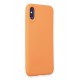 Newface iPhone X Kılıf First Silikon - Turuncu Newface iPhone X Kılıf First Silikon - Turuncu