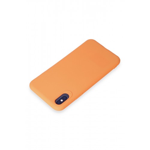 Newface iPhone X Kılıf First Silikon - Turuncu Newface iPhone X Kılıf First Silikon - Turuncu