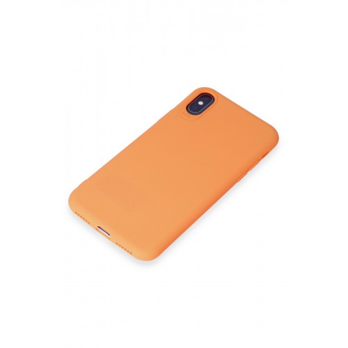 Newface iPhone X Kılıf First Silikon - Turuncu Newface iPhone X Kılıf First Silikon - Turuncu