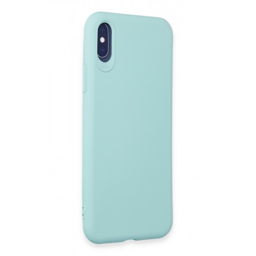 Newface iPhone X Kılıf First Silikon - Turkuaz Newface iPhone X Kılıf First Silikon - Turkuaz