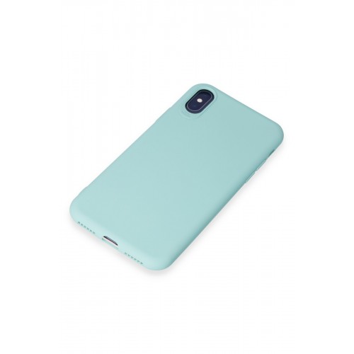 Newface iPhone X Kılıf First Silikon - Turkuaz Newface iPhone X Kılıf First Silikon - Turkuaz