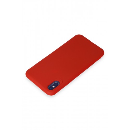 Newface iPhone XS Kılıf First Silikon - Kırmızı Newface iPhone XS Kılıf First Silikon - Kırmızı
