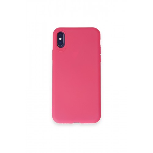 Newface iPhone XS Kılıf First Silikon - Pembe Newface iPhone XS Kılıf First Silikon - Pembe