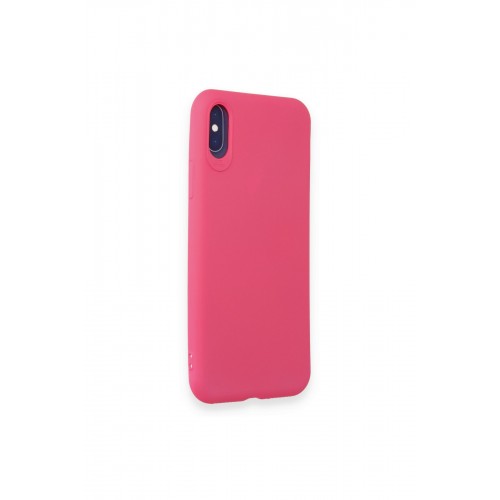Newface iPhone XS Kılıf First Silikon - Pembe Newface iPhone XS Kılıf First Silikon - Pembe
