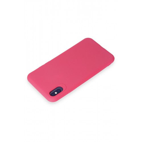 Newface iPhone XS Kılıf First Silikon - Pembe Newface iPhone XS Kılıf First Silikon - Pembe
