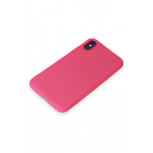 Newface iPhone XS Kılıf First Silikon - Pembe Newface iPhone XS Kılıf First Silikon - Pembe
