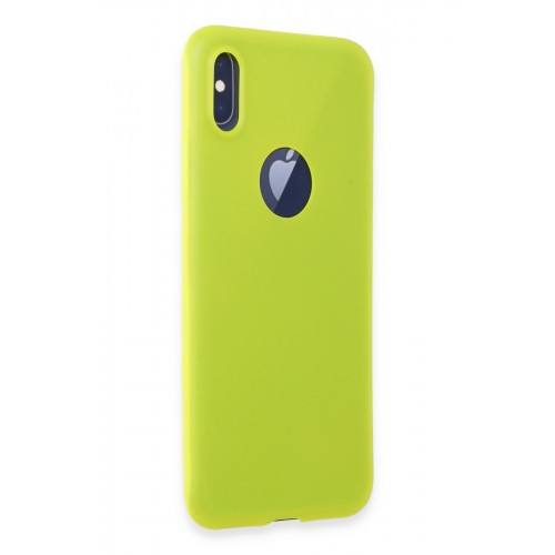 Newface iPhone X Kılıf First Silikon - Parlak Sarı Newface iPhone X Kılıf First Silikon - Parlak Sarı