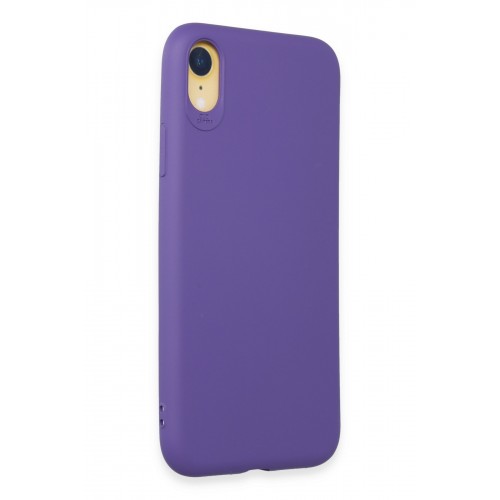 Newface iPhone XR Kılıf First Silikon - Mor Newface iPhone XR Kılıf First Silikon - Mor