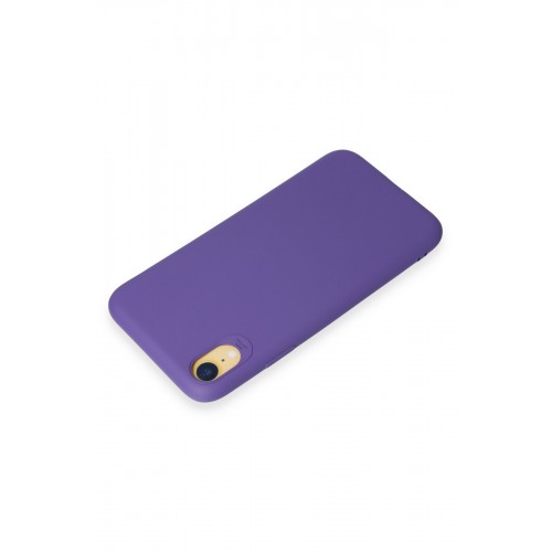 Newface iPhone XR Kılıf First Silikon - Mor Newface iPhone XR Kılıf First Silikon - Mor