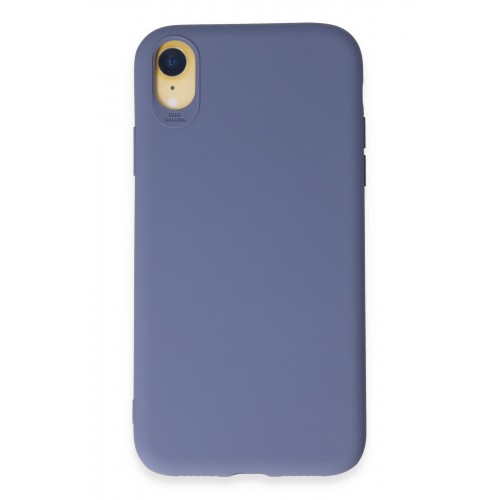Newface iPhone XR Kılıf First Silikon - Gri Newface iPhone XR Kılıf First Silikon - Gri