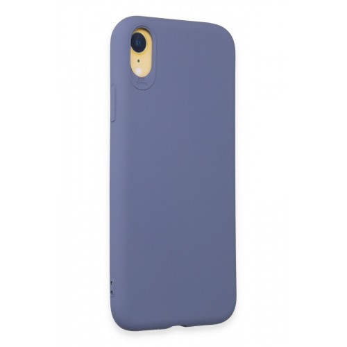 Newface iPhone XR Kılıf First Silikon - Gri Newface iPhone XR Kılıf First Silikon - Gri