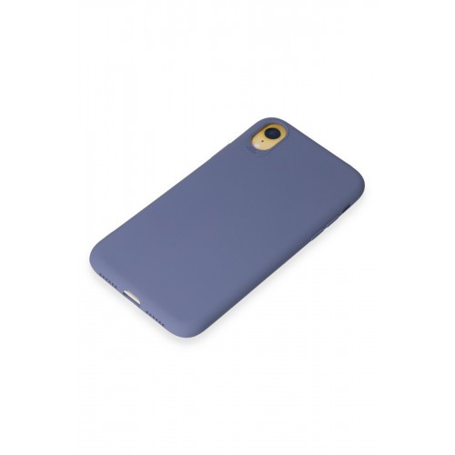 Newface iPhone XR Kılıf First Silikon - Gri Newface iPhone XR Kılıf First Silikon - Gri