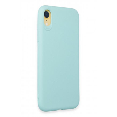 Newface iPhone XR Kılıf First Silikon - Turkuaz Newface iPhone XR Kılıf First Silikon - Turkuaz