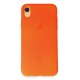 Newface iPhone XR Kılıf First Silikon - Parlak Turuncu Newface iPhone XR Kılıf First Silikon - Parlak Turuncu