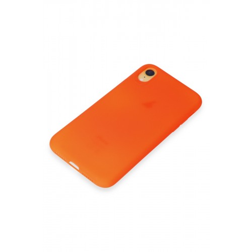 Newface iPhone XR Kılıf First Silikon - Parlak Turuncu Newface iPhone XR Kılıf First Silikon - Parlak Turuncu