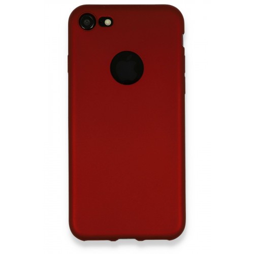Newface iPhone SE 2020 Kılıf First Silikon - Bordo Newface iPhone SE 2020 Kılıf First Silikon - Bordo