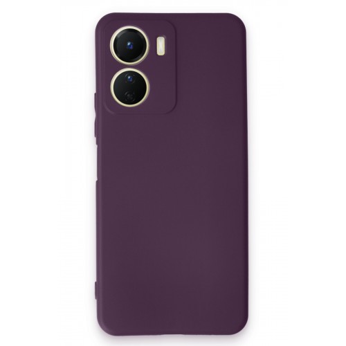 Newface Vivo Y16 Kılıf First Silikon - Mor Newface Vivo Y16 Kılıf First Silikon - Mor