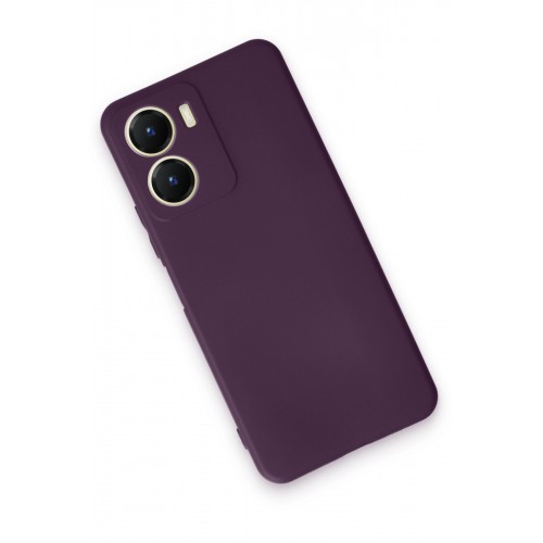 Newface Vivo Y16 Kılıf First Silikon - Mor Newface Vivo Y16 Kılıf First Silikon - Mor