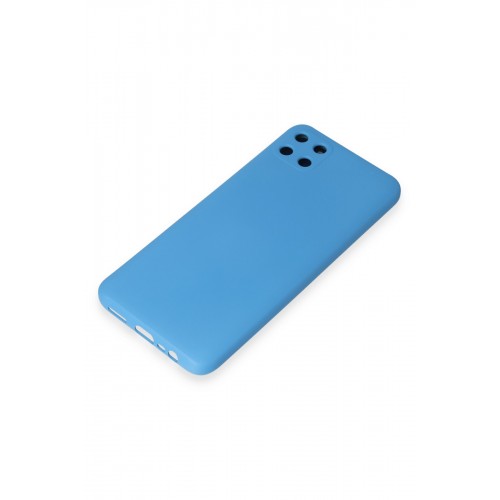 Newface Realme C11 Kılıf Nano içi Kadife Silikon - Mavi Newface Realme C11 Kılıf Nano içi Kadife Silikon - Mavi