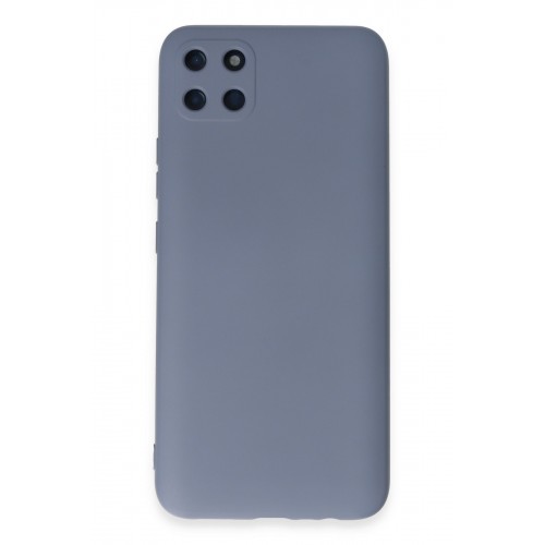 Newface Realme C11 Kılıf Nano içi Kadife Silikon - Gri Newface Realme C11 Kılıf Nano içi Kadife Silikon - Gri
