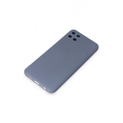 Newface Realme C11 Kılıf Nano içi Kadife Silikon - Gri Newface Realme C11 Kılıf Nano içi Kadife Silikon - Gri