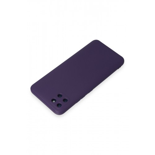 Newface Realme C11 Kılıf Nano içi Kadife Silikon - Mor Newface Realme C11 Kılıf Nano içi Kadife Silikon - Mor