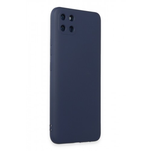 Newface Realme C11 Kılıf Nano içi Kadife Silikon - Lacivert Newface Realme C11 Kılıf Nano içi Kadife Silikon - Lacivert