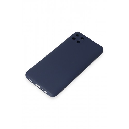 Newface Realme C11 Kılıf Nano içi Kadife Silikon - Lacivert Newface Realme C11 Kılıf Nano içi Kadife Silikon - Lacivert
