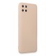 Newface Realme C11 Kılıf Nano içi Kadife Silikon - Pudra Newface Realme C11 Kılıf Nano içi Kadife Silikon - Pudra