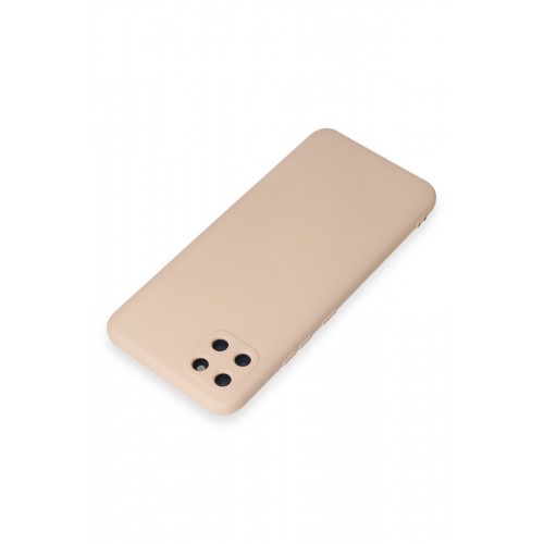 Newface Realme C11 Kılıf Nano içi Kadife Silikon - Pudra Newface Realme C11 Kılıf Nano içi Kadife Silikon - Pudra