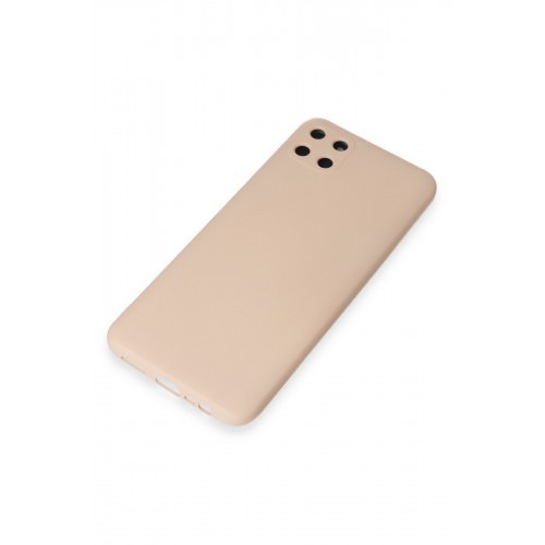 Newface Realme C11 Kılıf Nano içi Kadife Silikon - Pudra Newface Realme C11 Kılıf Nano içi Kadife Silikon - Pudra