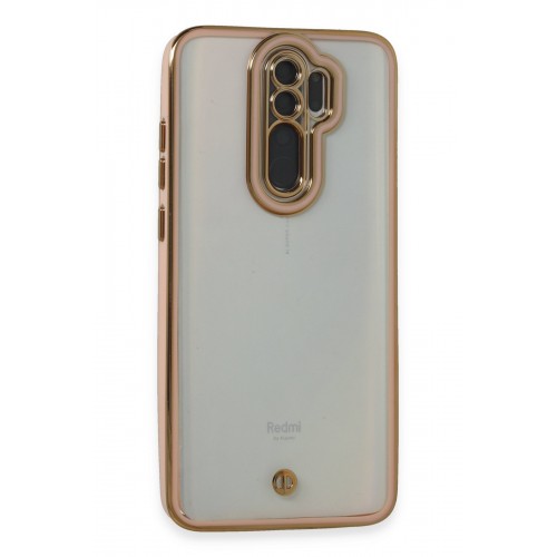 Newface Xiaomi Redmi Note 8 Pro Kılıf Liva Lens Silikon - Pudra Newface Xiaomi Redmi Note 8 Pro Kılıf Liva Lens Silikon - Pudra