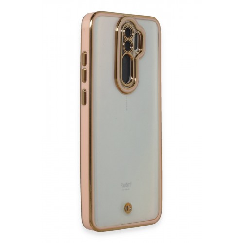 Newface Xiaomi Redmi Note 8 Pro Kılıf Liva Lens Silikon - Pudra Newface Xiaomi Redmi Note 8 Pro Kılıf Liva Lens Silikon - Pudra