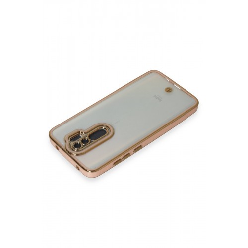 Newface Xiaomi Redmi Note 8 Pro Kılıf Liva Lens Silikon - Pudra Newface Xiaomi Redmi Note 8 Pro Kılıf Liva Lens Silikon - Pudra