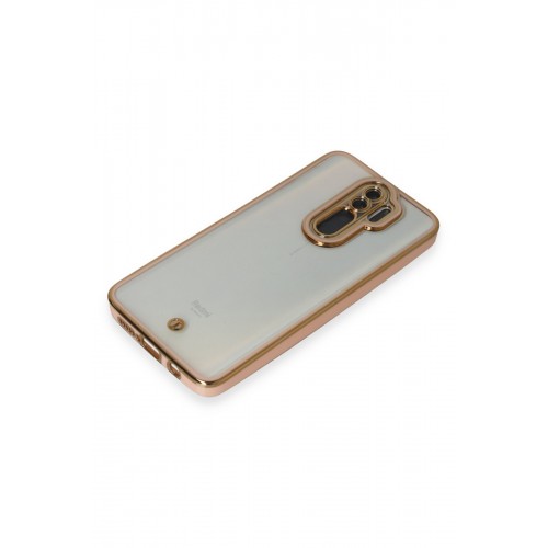 Newface Xiaomi Redmi Note 8 Pro Kılıf Liva Lens Silikon - Pudra Newface Xiaomi Redmi Note 8 Pro Kılıf Liva Lens Silikon - Pudra