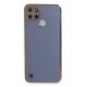 Newface Realme C25Y Kılıf Volet Silikon - Mavi Newface Realme C25Y Kılıf Volet Silikon - Mavi
