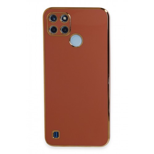 Newface Realme C21Y Kılıf Volet Silikon - Kırmızı Newface Realme C21Y Kılıf Volet Silikon - Kırmızı