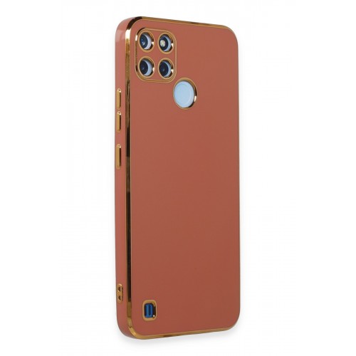 Newface Realme C21Y Kılıf Volet Silikon - Kırmızı Newface Realme C21Y Kılıf Volet Silikon - Kırmızı