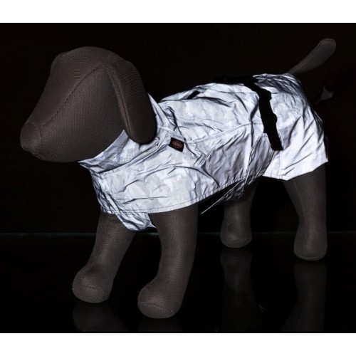 Trixie Köpek Yağmurluğu Fosforlu Reflektiv M 50cm Gümüş Mavi Trixie Köpek Yağmurluğu Fosforlu Reflektiv M 50cm Gümüş Mavi