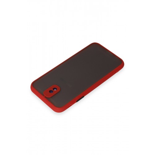 Newface Samsung Galaxy J7 Pro / J730 Kılıf Montreal Silikon Kapak - Kırmızı Newface Samsung Galaxy J7 Pro / J730 Kılıf Montreal Silikon Kapak - Kırmızı