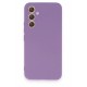 Newface Samsung Galaxy A34 5G Kılıf First Silikon - Lila Newface Samsung Galaxy A34 5G Kılıf First Silikon - Lila